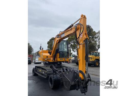 2023 UHI 63hp Yanmar Engine ume90 Wheel-Crawler Excavator with 3 Buckets