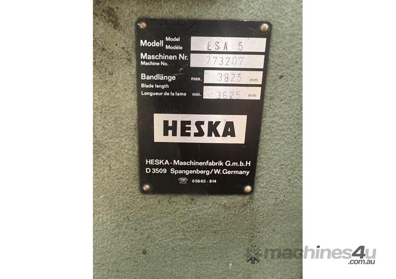 Heska ESA-5 Vertical Bandsaw