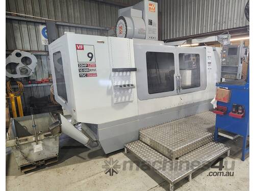 Haas VF9 with 4th Axis