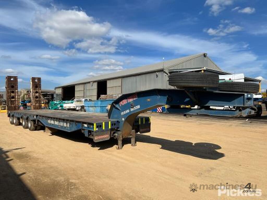Buy Used drake 1997 Drake Quad Axle Low Loader O D Tipping Trailers in