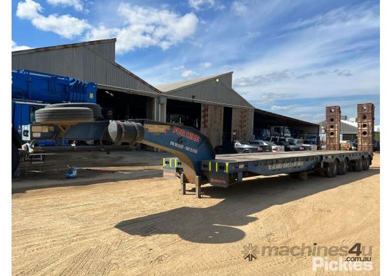 Buy Used drake 1997 Drake Quad Axle Low Loader O D Tipping Trailers in