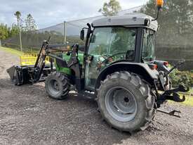 Cab tractor & 4in1 loader  - picture1' - Click to enlarge