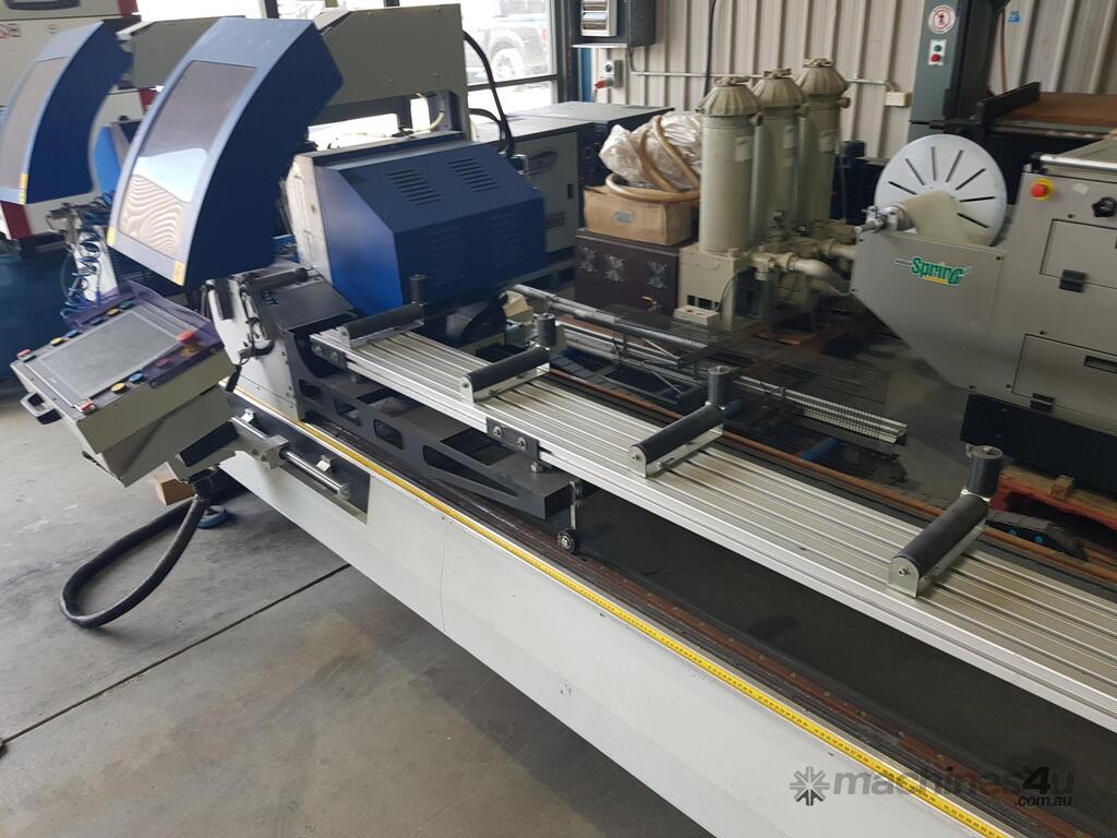 Used BROBO WALDOWN BROBO Double Mitre Saw Programmable CNC Deposit OMGA