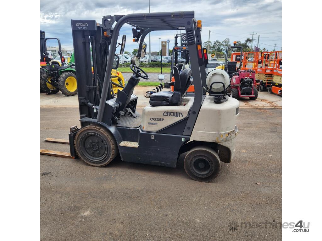 Used 2008 Crown CG25 CG25P3 Counterbalance Forklifts in GRIFFITH, NSW