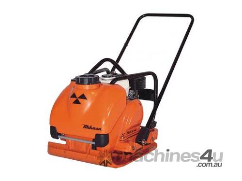 caption Mikasa MVC-T90H Forward Plate Compactor: Durable, Efficient Compaction