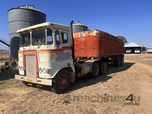 1964 ATKINSON PRIME MOVER w BOGIE 25T TRAILER 