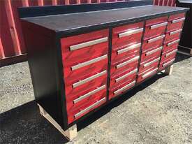 20 Draw Work Bench Cabinet  - picture1' - Click to enlarge