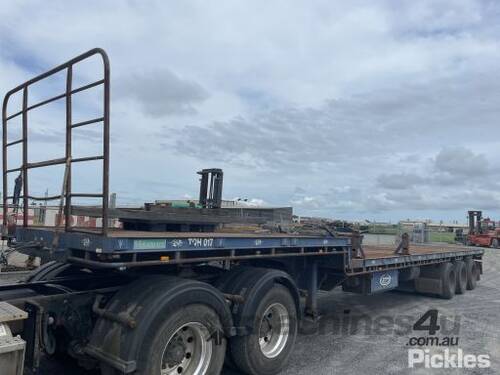 2007 Haulmark 3ST37 Tri Axle Extendable Drop Deck Trailer