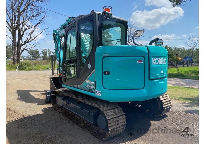 caption Kobelco SK85 Tracked-Excav Excavator