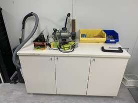 Storage Cabinet inc Tools, Vacuum, Storage Cases and more - picture0' - Click to enlarge