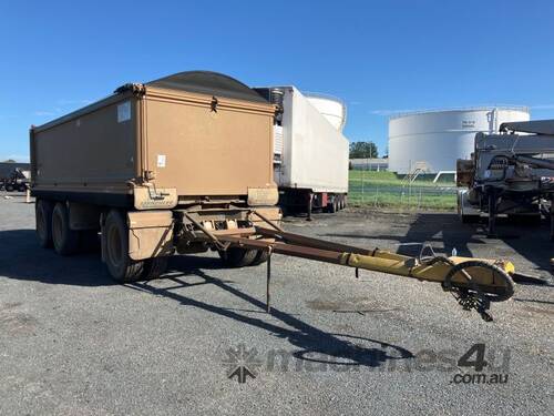2013 Hercules HEDT-3 Tri Axle Tipping Dog Trailer