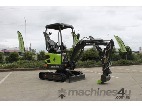 Achilles A16SE Mini Excavator Attachments Package