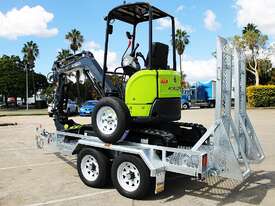Achilles A28S Mini Excavator Yanmar Engine Trailer Package - picture1' - Click to enlarge