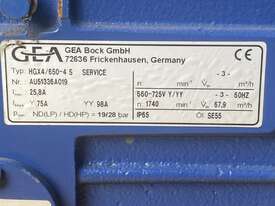 BOCK Semi-Hermetic Compressor HGX 4650-4 S SERVICE 400V350Hz 1928 bar HVAC - picture0' - Click to enlarge