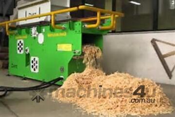 Enerpat Wood Shaving Machine: Chipper/Shredder produces 30-50m3 of shavings per day!