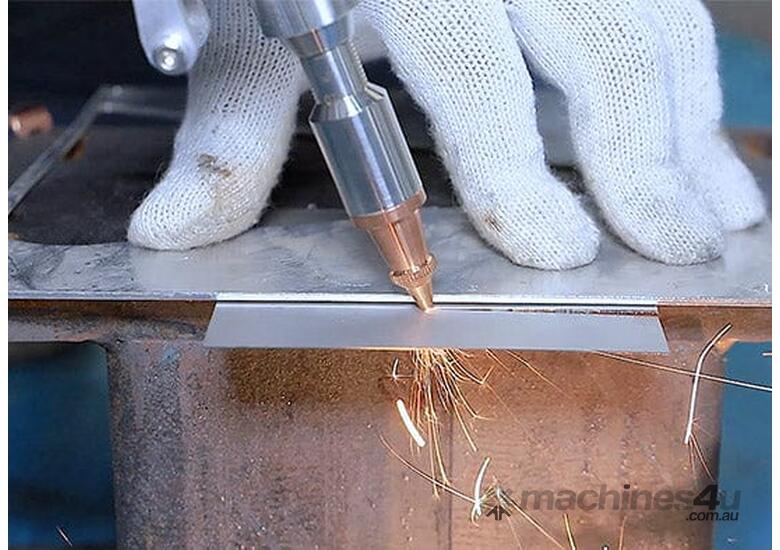 caption ToughCut Hand Held Fiber Pulsed 3 in 1 Combination Laser Cleaning, Laser Welding & Laser Cutting Mac