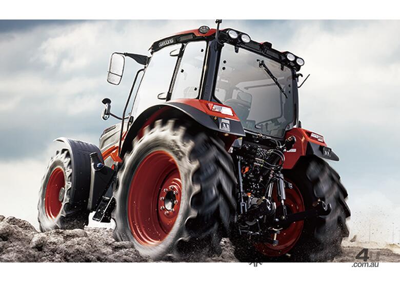 caption Kioti HX1402 CAB Tractor & Loader - REDUCED & IN STOCK !!
