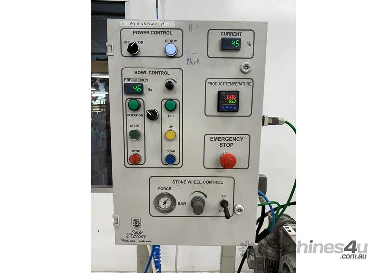 Mélanger (Stone Grinder) for chocolate, nuts etc. - 80kg capacity