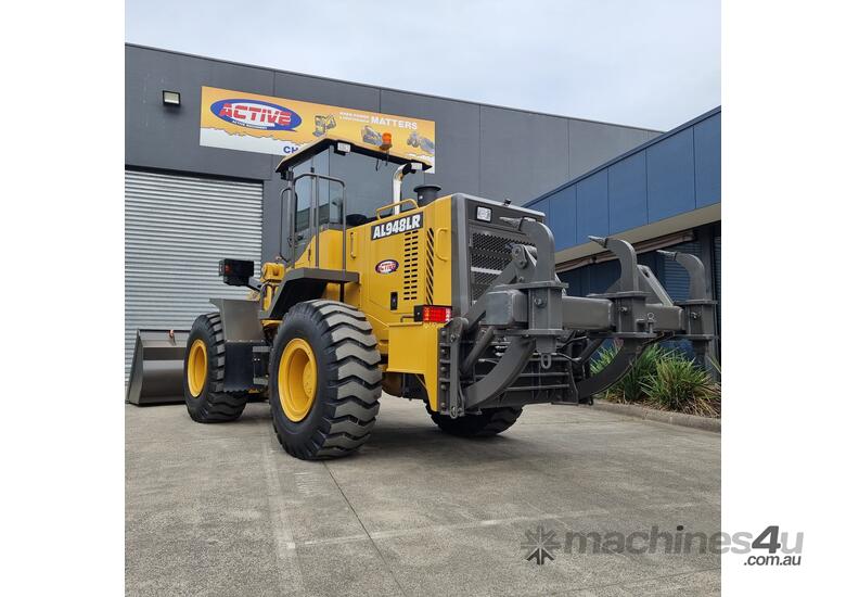 14.5T Wheel Loader with Rear rippers 180HP Cummins Engine, Quick Hitch, GP Bucket & Pallet Forks