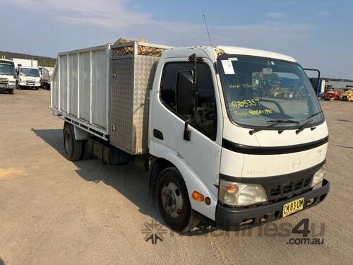 2004 Hino Dutro U345 Chipper Tipper