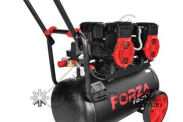 FT2236040 OIL-LESS AIR COMPRESSOR 40L Tank / Twin 1.5hp motors 7.95 CFM / 225 LPM