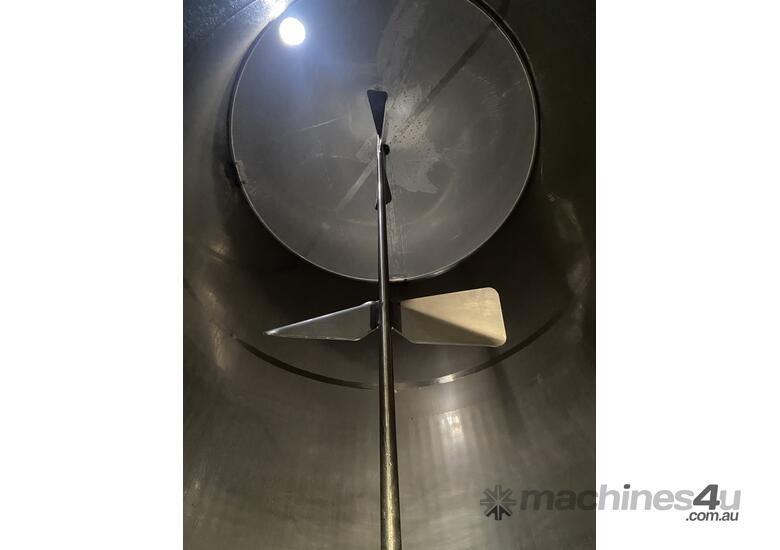 caption Refurbished Jacketed 15,000lt Stainless Steel Tank