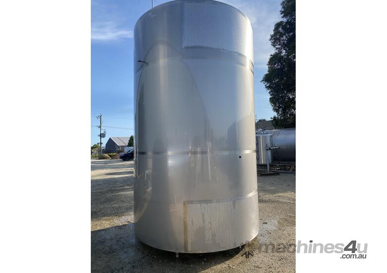caption Refurbished Jacketed 15,000lt Stainless Steel Tank