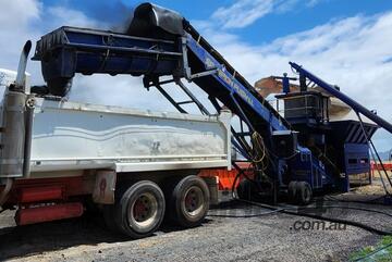 Scorpion Pugmill PLC Additive Bin Feeder -   System for Loading Bulker Bags