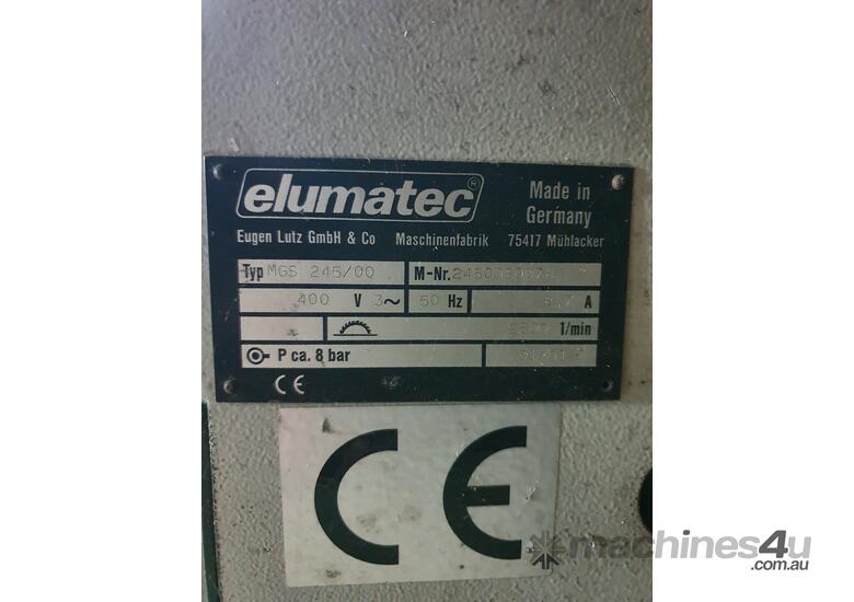 caption ELUMATEC MGS245/00 ALUMINIUM SAW