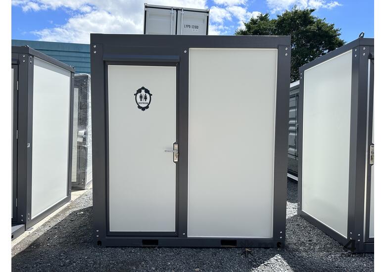 caption Unused Shower & Toilet Block (Square Shower)