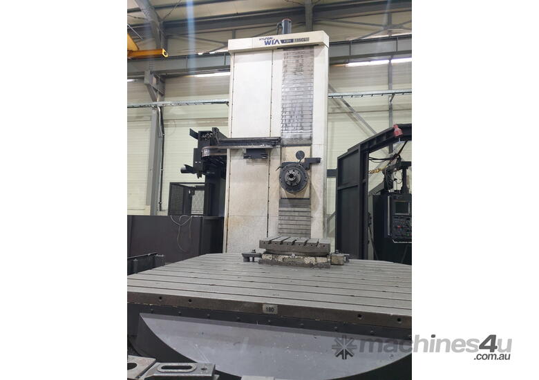 caption 2016 Hyundai Wia KBN-135CL CNC Horizontal Borer