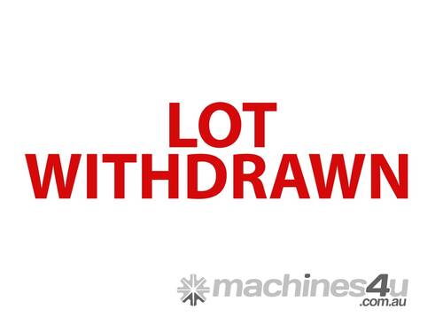 Lot Withdrawn