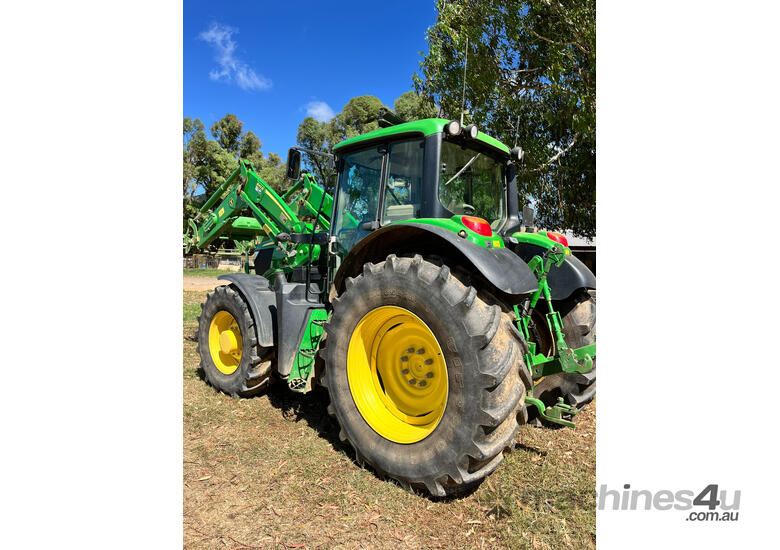 caption John Deere 6155M FWA/4WD Tractor