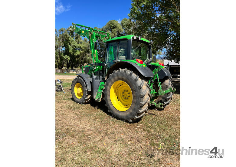 caption John Deere 6155M FWA/4WD Tractor