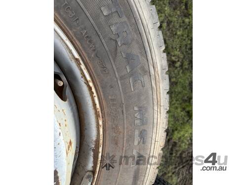 Qty 4 x Truck Tyres