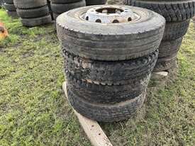 Qty 4 x Truck Tyres - picture2' - Click to enlarge