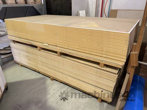 56 x Sheets of Laminated MDF Board