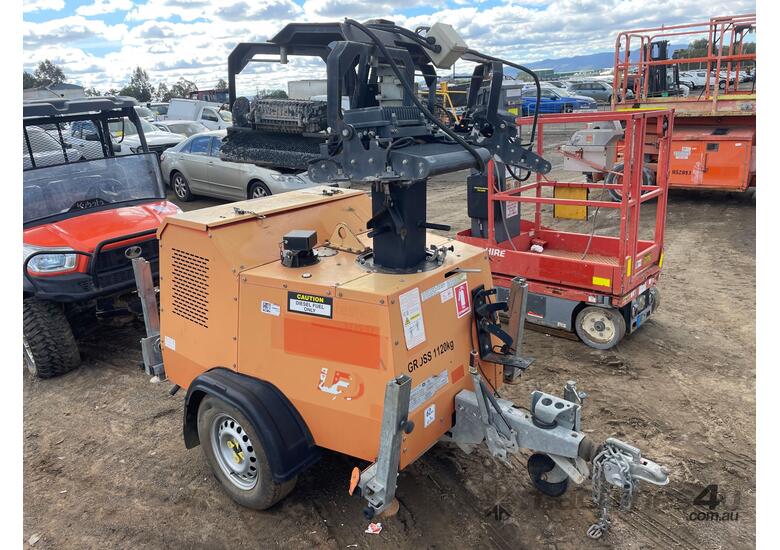 2017 SMC Single Axle Lighting Tower Trailer