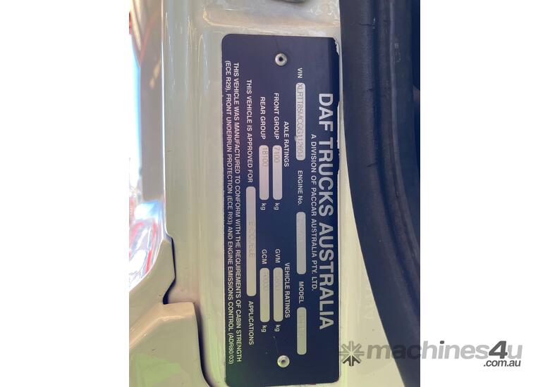 2016 DAF CF 7585 Prime Mover