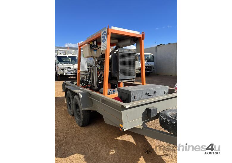 caption DENJET Ultra High Pressure Water Jetting Pump