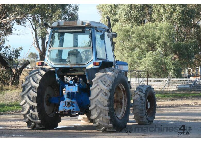 caption Ford TW10 FWA Tractor
