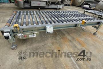 Pallet Roller Conveyor, 3000mm L x 1550mm W x 450mm H