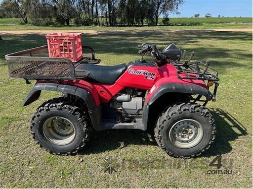 caption HONDA TRX450 Quad MOTOR BIKE