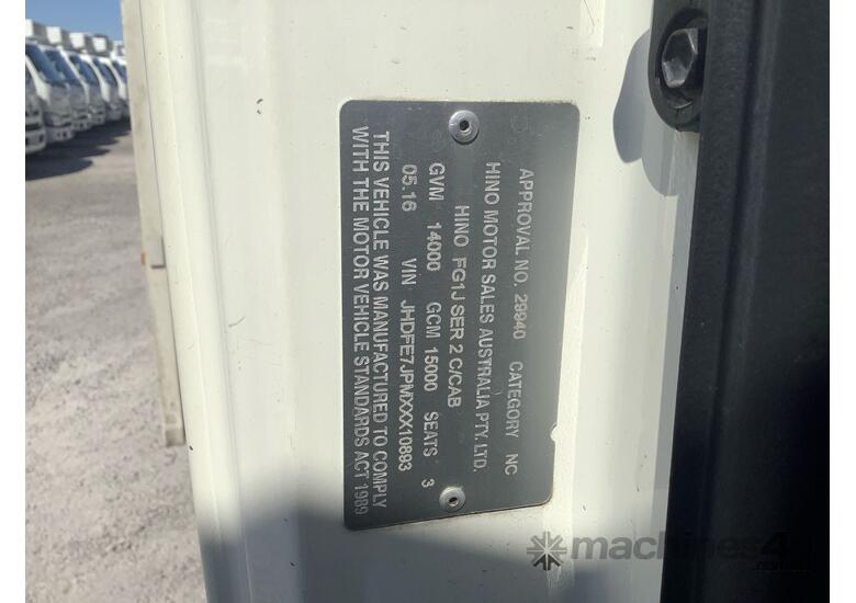 2016 Hino FE500 1426 Crane Truck (Table Top)