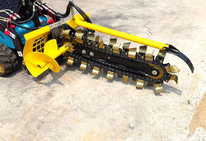 Skid Steer Trencher | 1000mm Depth | 150300mm Width | Heavy-Duty