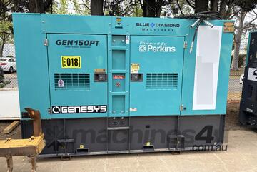 2021 Blue Diamond GEN150PT Generator Perkins Diesel, Near New