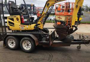 LIFTEK - NEW HOLLAND E18B EXCAVATOR AND TRAILER PACKAGE