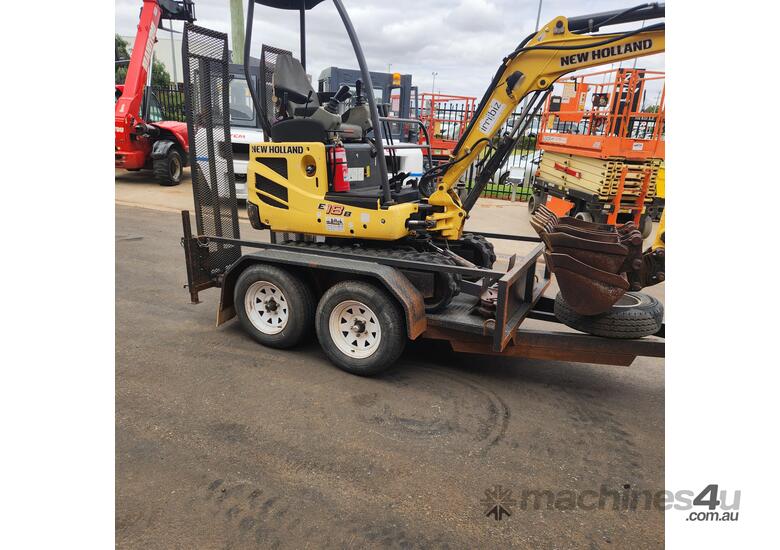 LIFTEK - NEW HOLLAND E18B EXCAVATOR AND TRAILER PACKAGE
