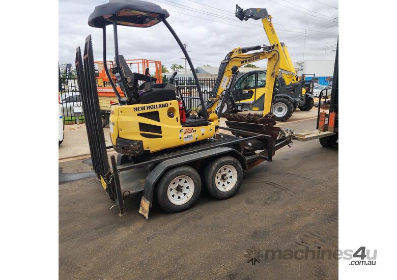 LIFTEK - NEW HOLLAND E18B EXCAVATOR AND TRAILER PACKAGE
