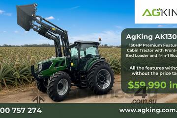 AgKing - 130HP Tractor Premium Cabin - All the features without the price tag!